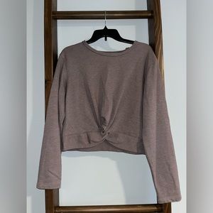 Aerie cropped sweatshirt